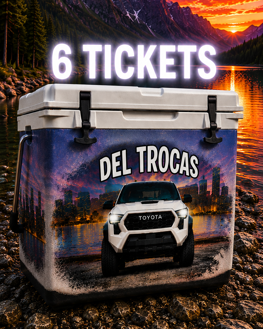2026 TRD PRO Giveaway Entry — 6 Tickets